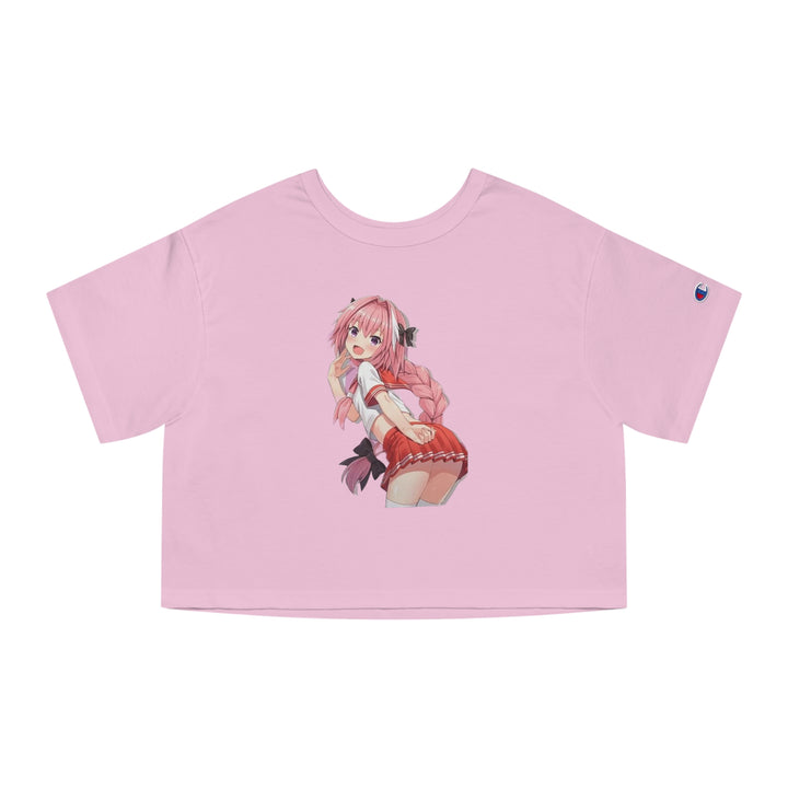 Cute Femboy Cropped Shirt- Astolfo Look - Femboyzone