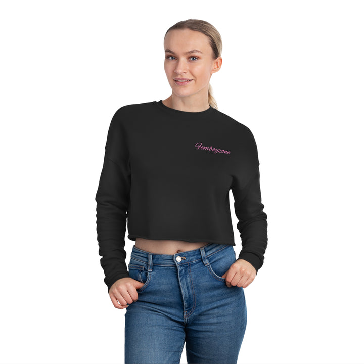 Femboy Cropped Sweater- Femboyzone - Femboyzone