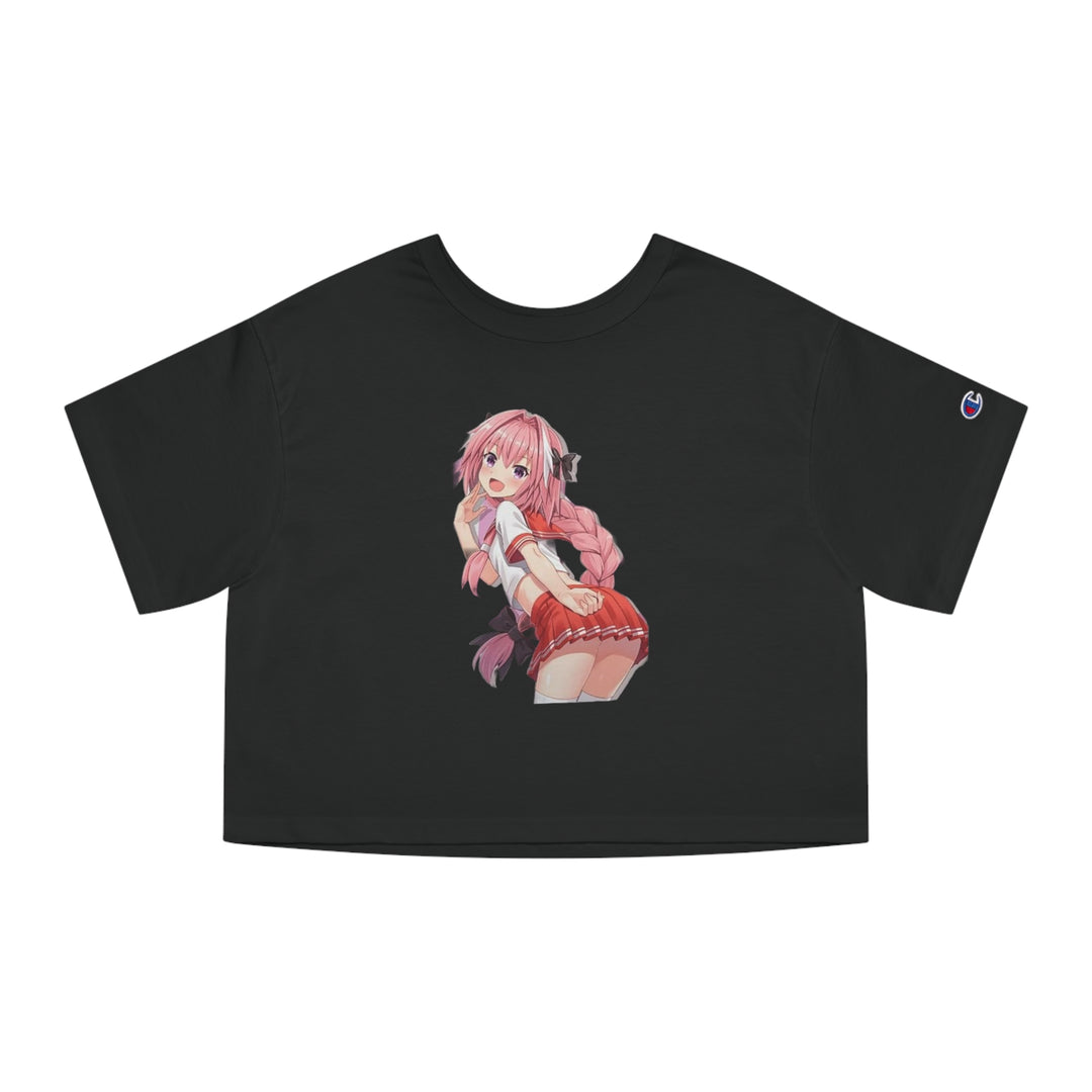 Cute Femboy Cropped Shirt- Astolfo Look - Femboyzone