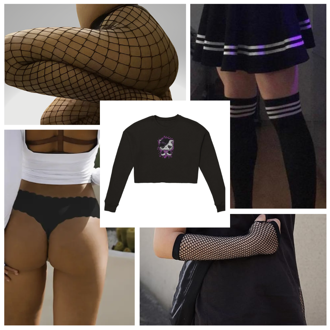 Dark Passion Set a fusion of Femboy and E-Boy - Femboyzone
