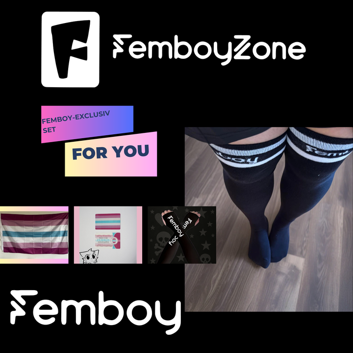 Femboy Exklusives Set - Stolz darauf, ein hübscher Femboy zu sein Edition Femboy