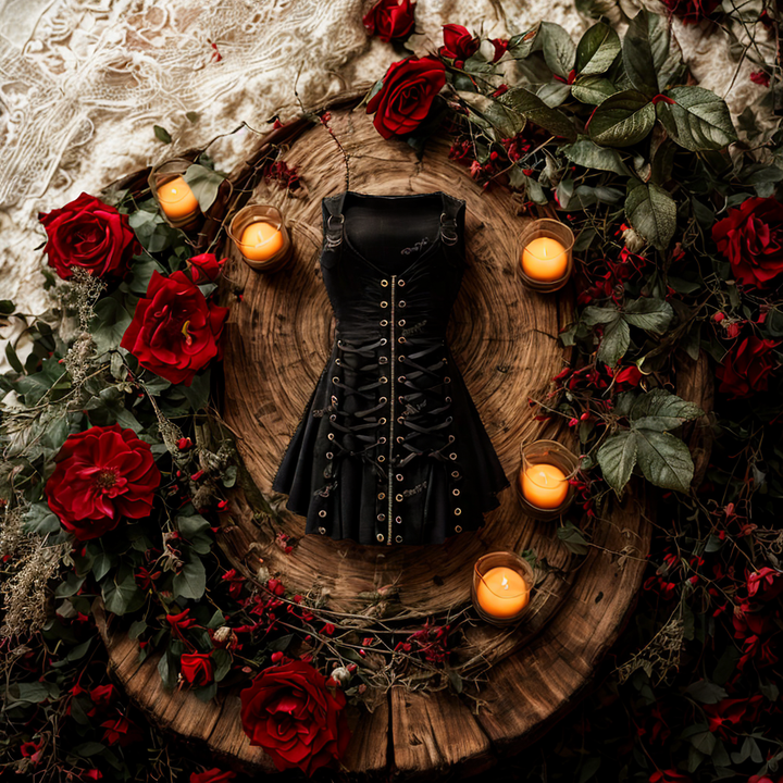 Y2K Femboy E-Boy Gothic Dress - Femboyzone