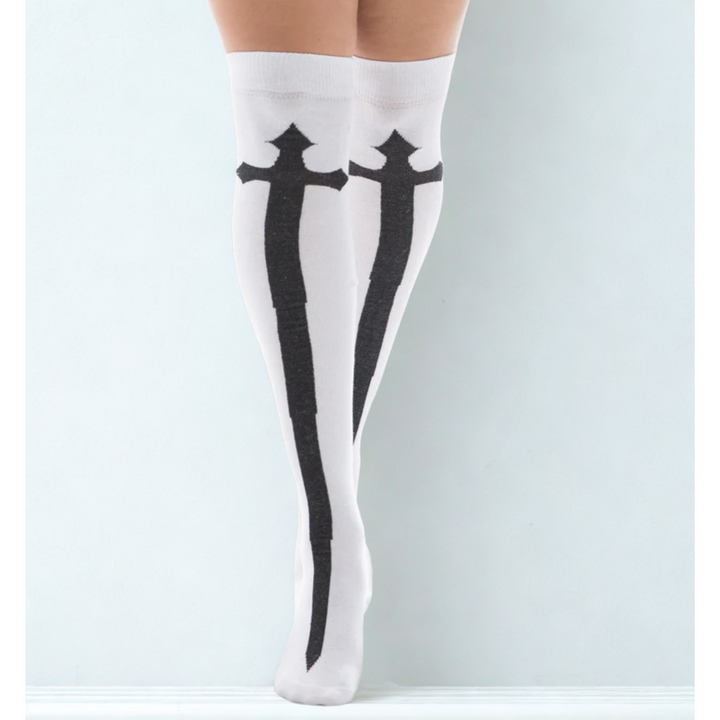 🖤 Thigh High Socks – Shadow Hunter Edition 🖤