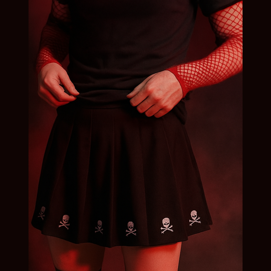 🌑 Witchcore Chaos Emo/Gothic Femboy Set 🕷️🔮