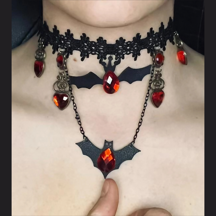 Femboy E-Boy Gothic Halsband - Dark Temptation