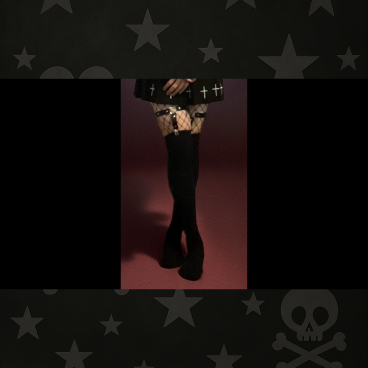 🌑 Witchcore Chaos Emo/Gothic Femboy Set 🕷️🔮