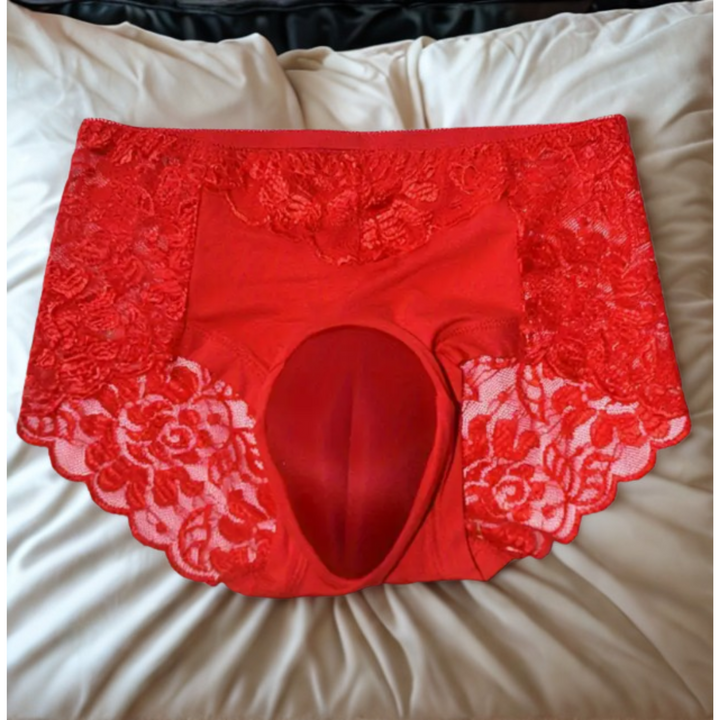 Petal Peek Lace Gaff Panty and Slip– Soft, Sexy - So You