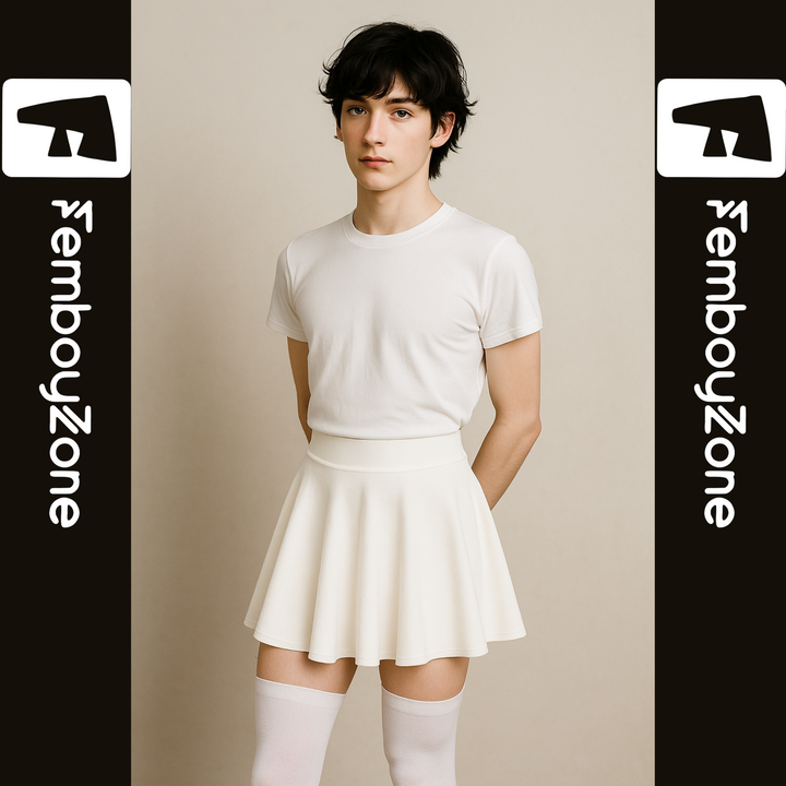Premium Femboy Karierter Rock, Y2K-Stil, Falten-Minirock, elastische Taille, Schulmädchenrock süß und sexy