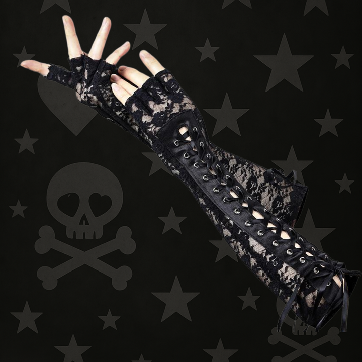 🌑 The Chaos Within – Black Emo Femboy Sleeves 🖤