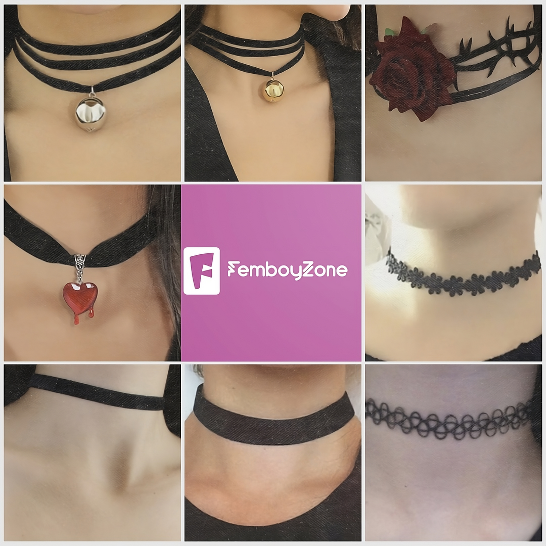 Discover the Daily Choker Set for Femboys