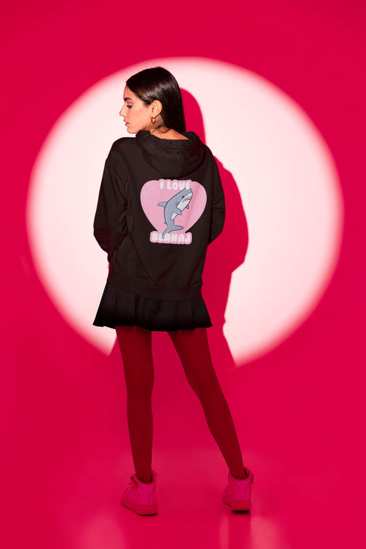 Süßer Femboys Hoodie – BLÅHAJ Look Edition 2025 - Blahajs liebt es zu kuscheln