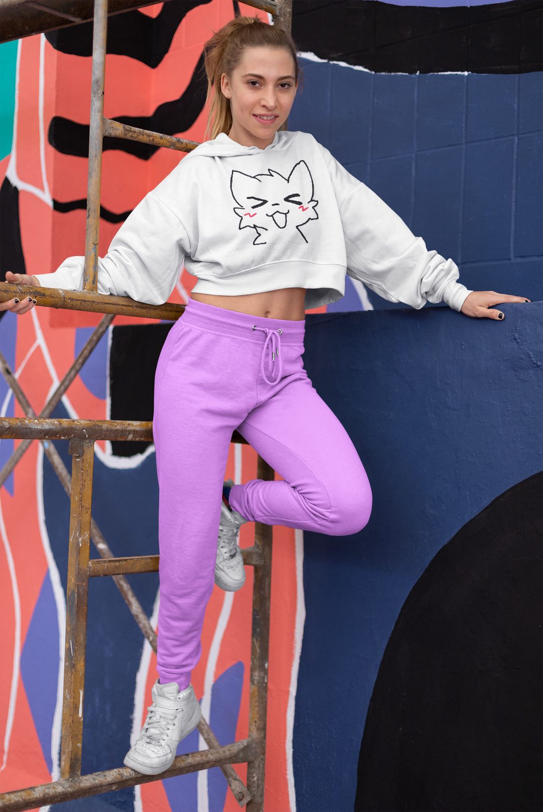 Boykisser - Cropped Hoodie - Femboyzone