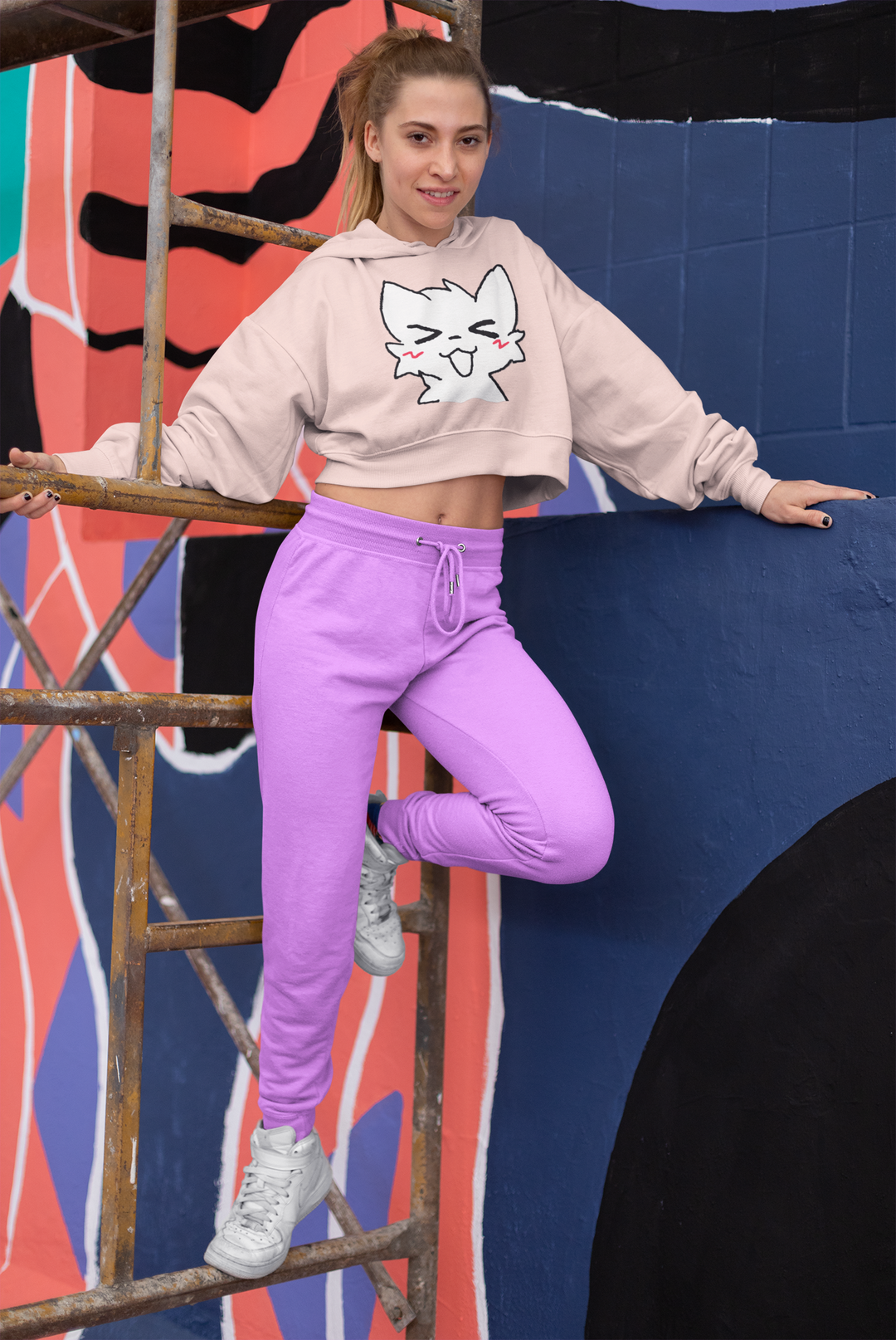 Boykisser - Cropped Hoodie - Femboyzone
