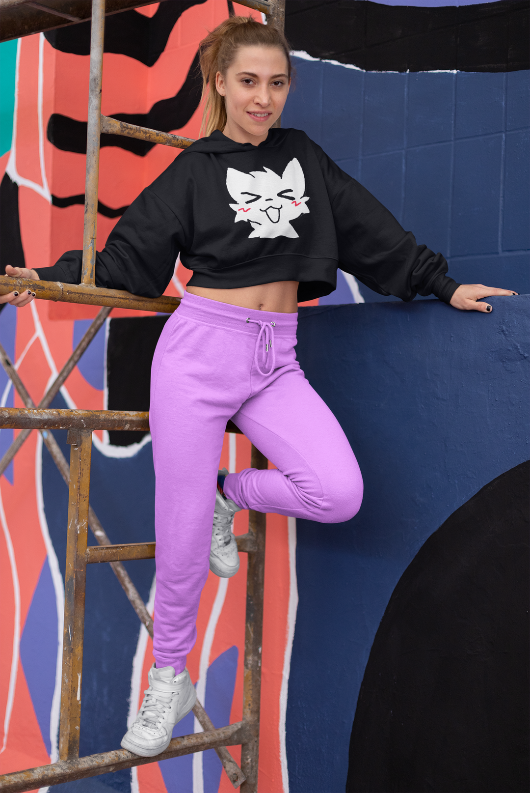 Boykisser - Cropped Hoodie - Femboyzone