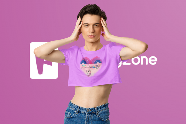 LGBTQ+ Femboy Pride Kurzes Shirt