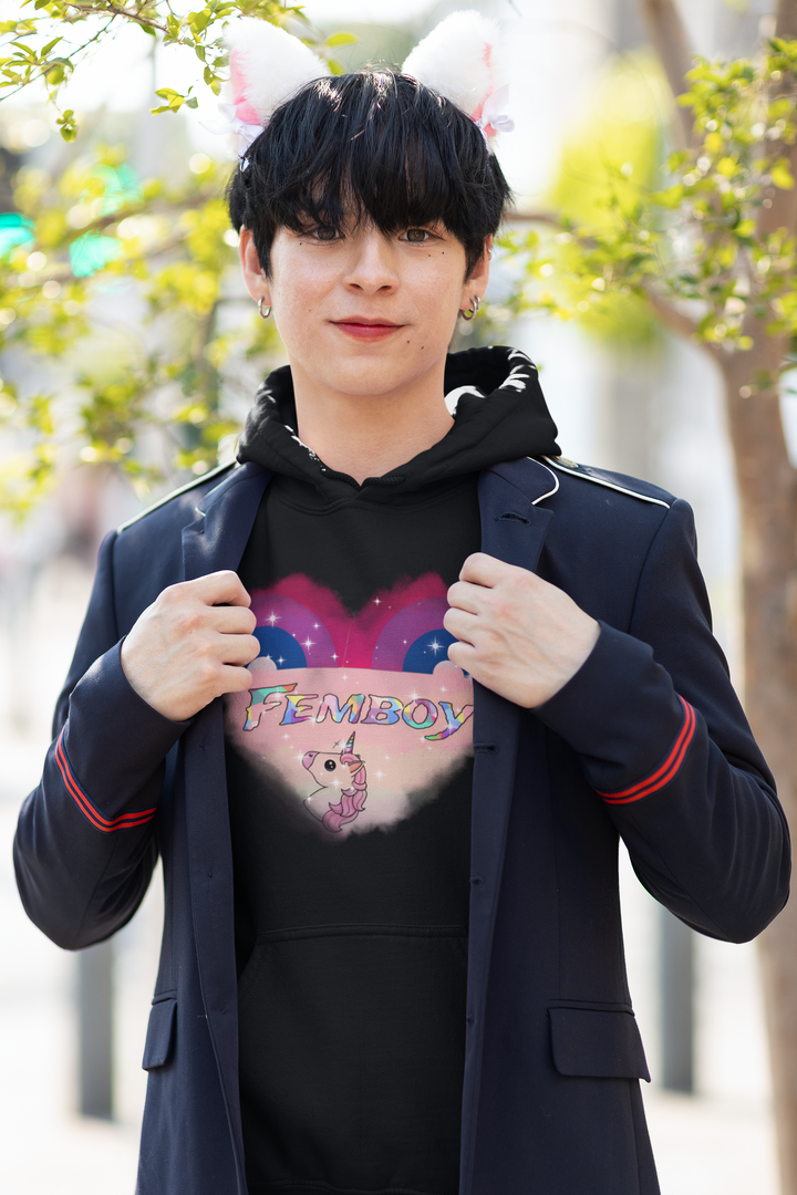 LGBTQ+ Femboy Pride Hoodie - Femboyzone