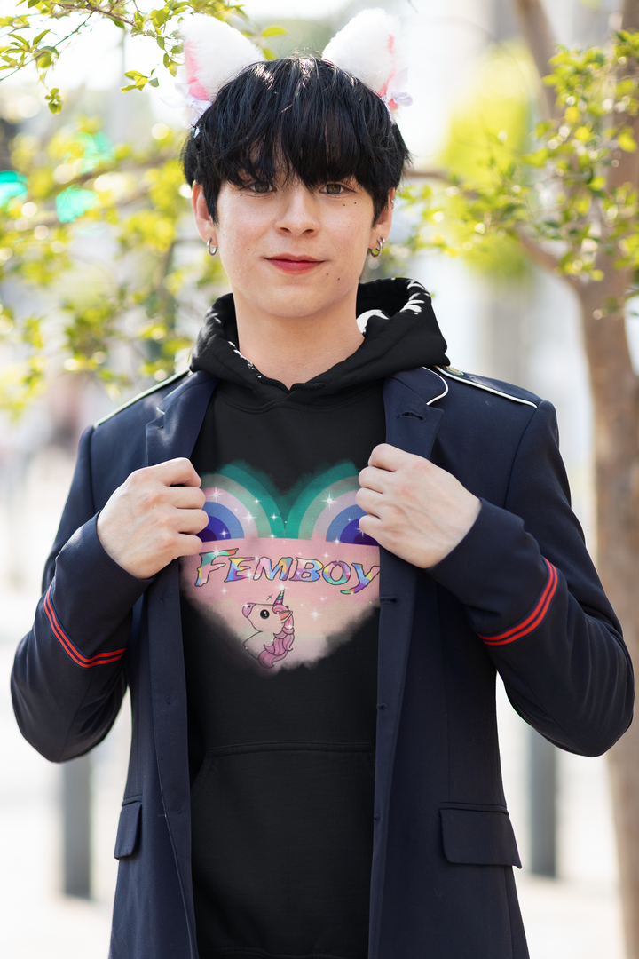 LGBTQ+ Femboy Pride Hoodie - Femboyzone