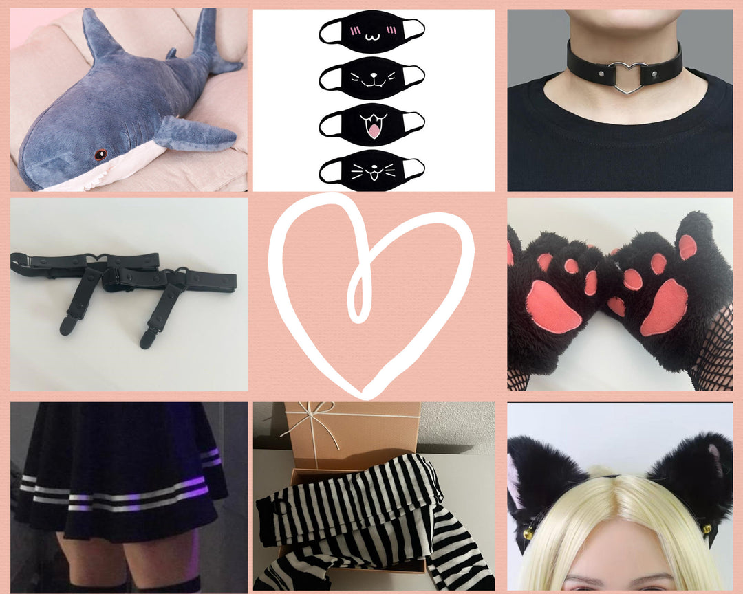 Femboy Starterkit 2024 Thigh High Socks Mini Skirt Kawaii Clothing Lingerie Set - Femboyzone