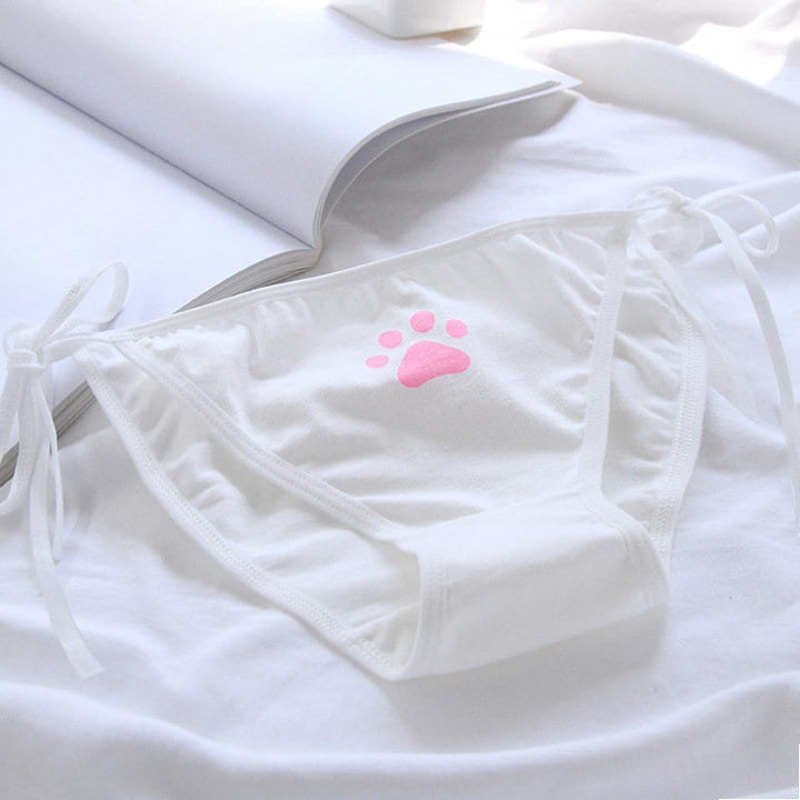 Japanese Kawaii Underwear, Kitten Paws, Femboy Panty - Femboyzone