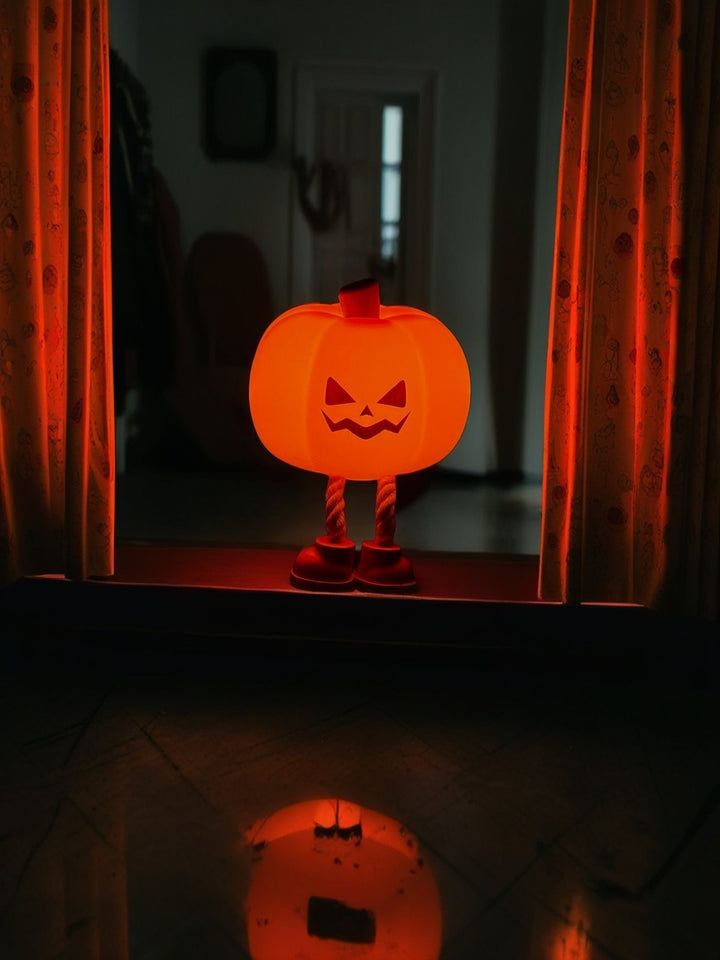 Halloween Pumpkin and Ghost Night Light - Visit the Dark Night