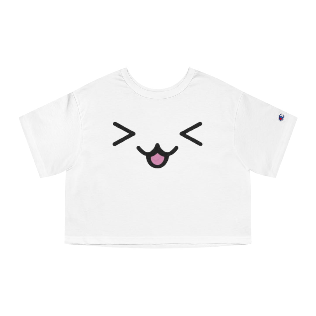 Femboy Cropped Shirt- Happy Kawaii