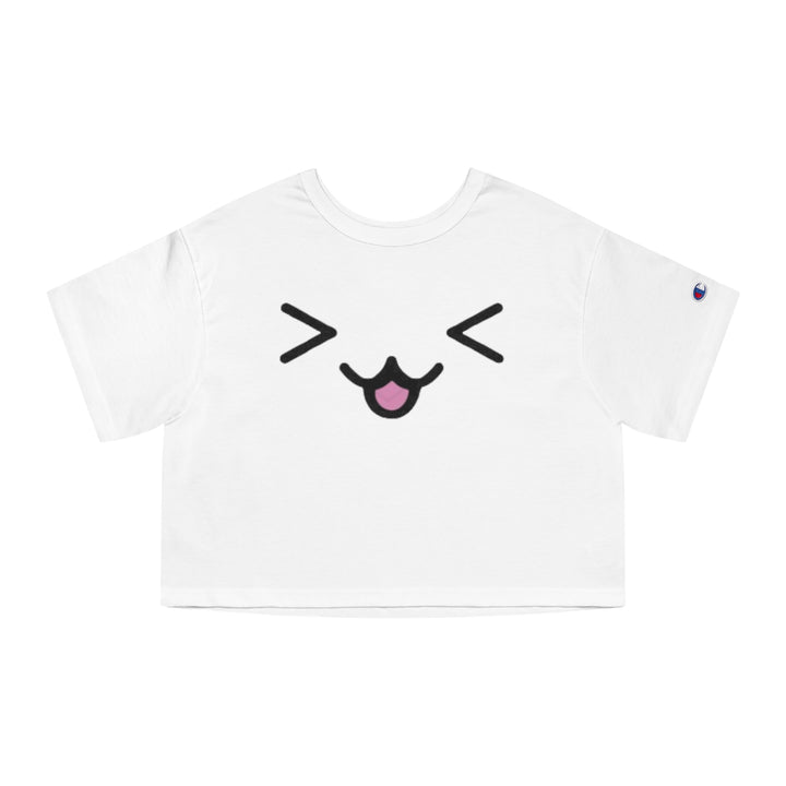 Femboy Cropped Shirt- Happy Kawaii