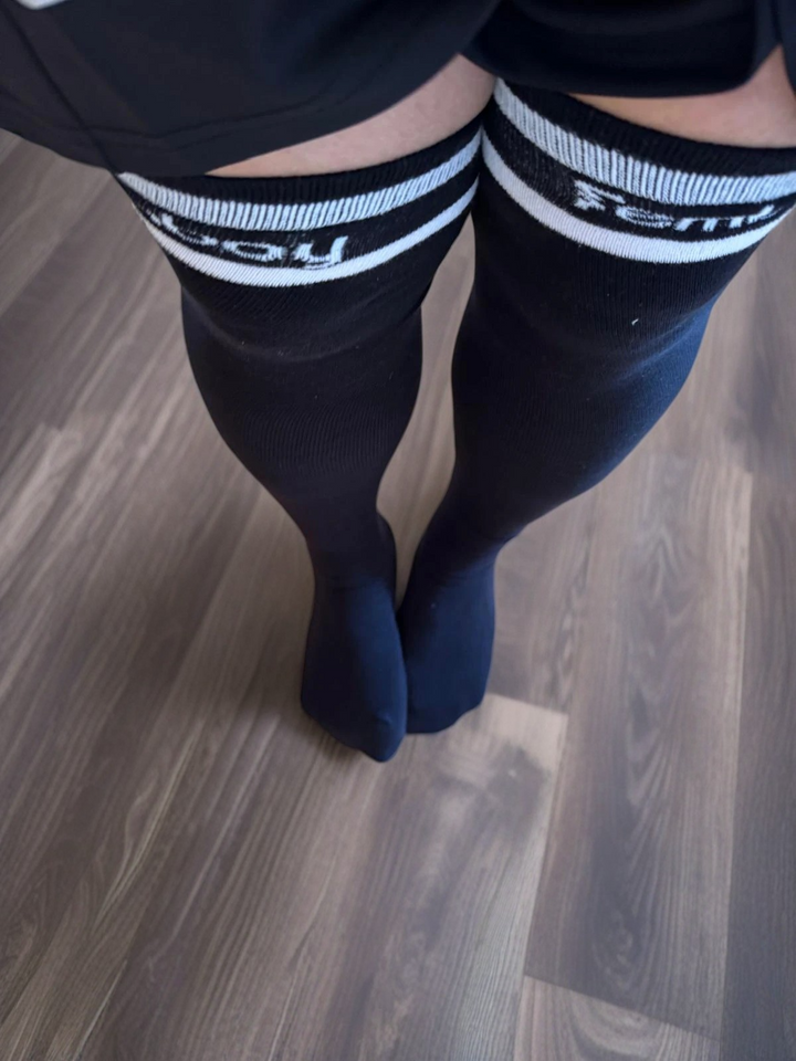 Exclusive Femboy Edition Thigh High Socks  - Your style. Your zone. cute, feminine, playful and hot!