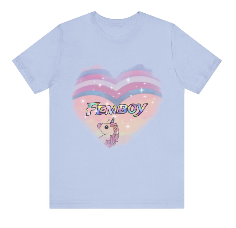 Femboy lgbtq shirt with  unicorn - which femboy are you?