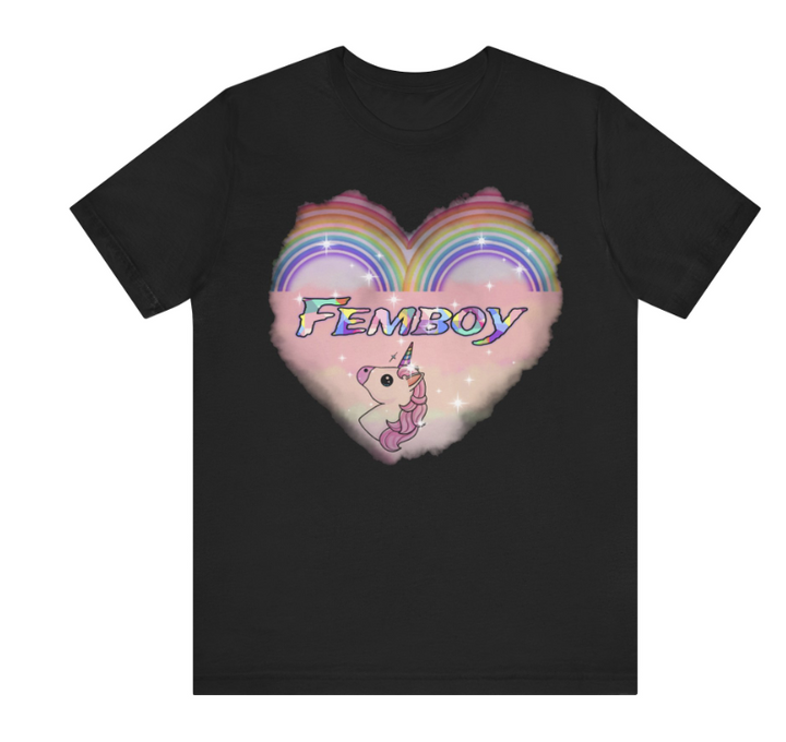 Femboy lgbtq shirt with  unicorn - which femboy are you?