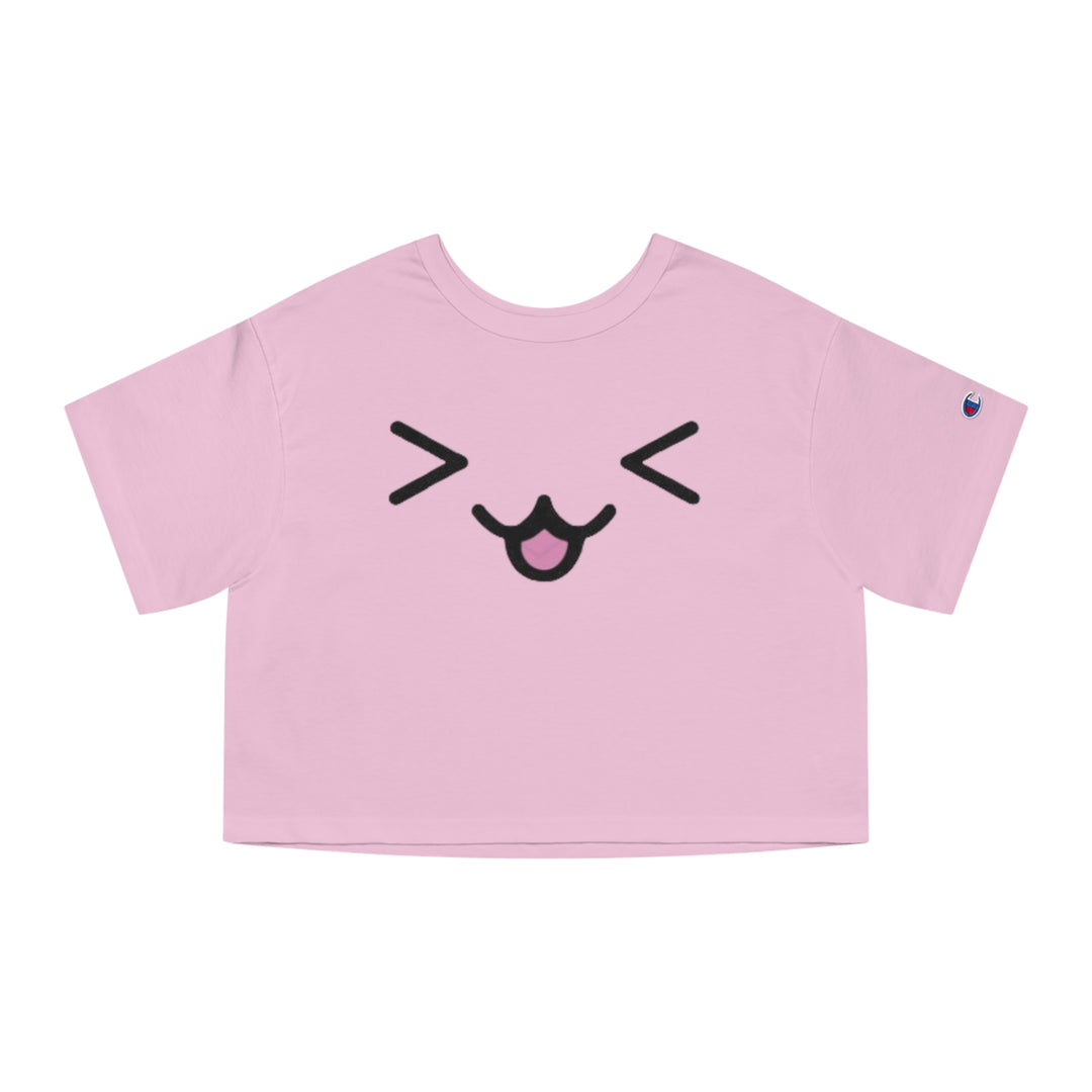 Femboy Cropped Shirt- Happy Kawaii