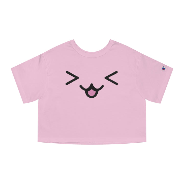 Femboy Cropped Shirt- Happy Kawaii