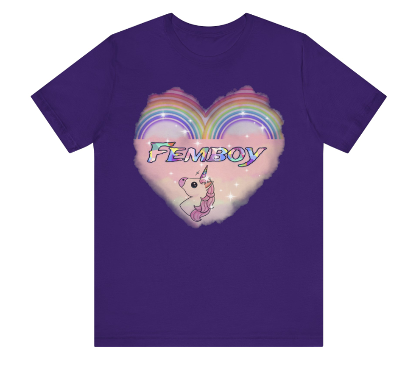 Femboy lgbtq shirt with  unicorn - which femboy are you?