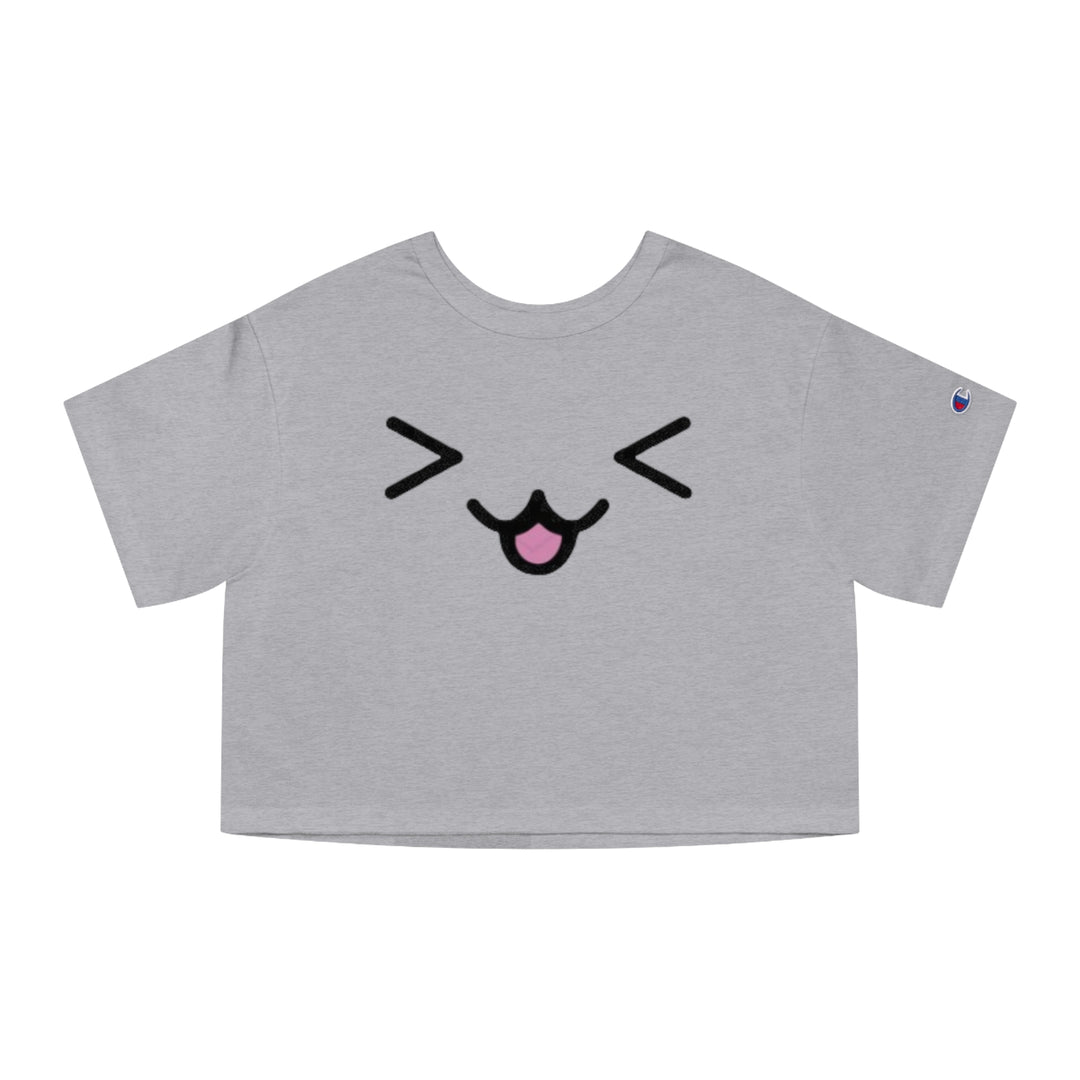 Femboy Cropped Shirt- Happy Kawaii