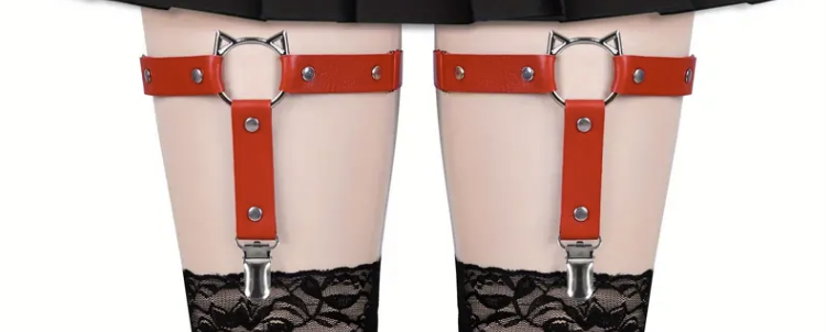 Femboy Kawaii Leg Garter Femboyzone Femboy Kawaii Leg Garter Femboyzone