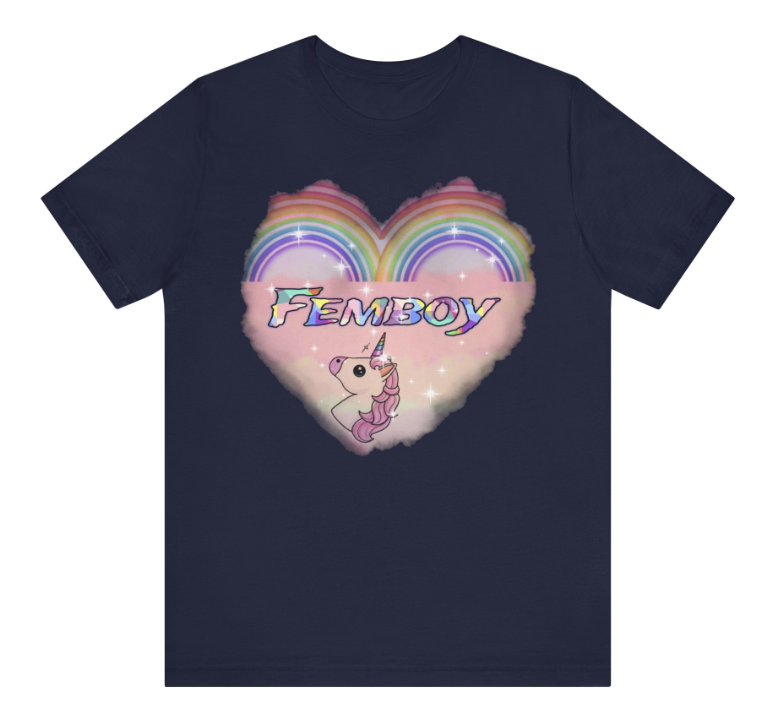 Femboy lgbtq shirt with  unicorn - which femboy are you?