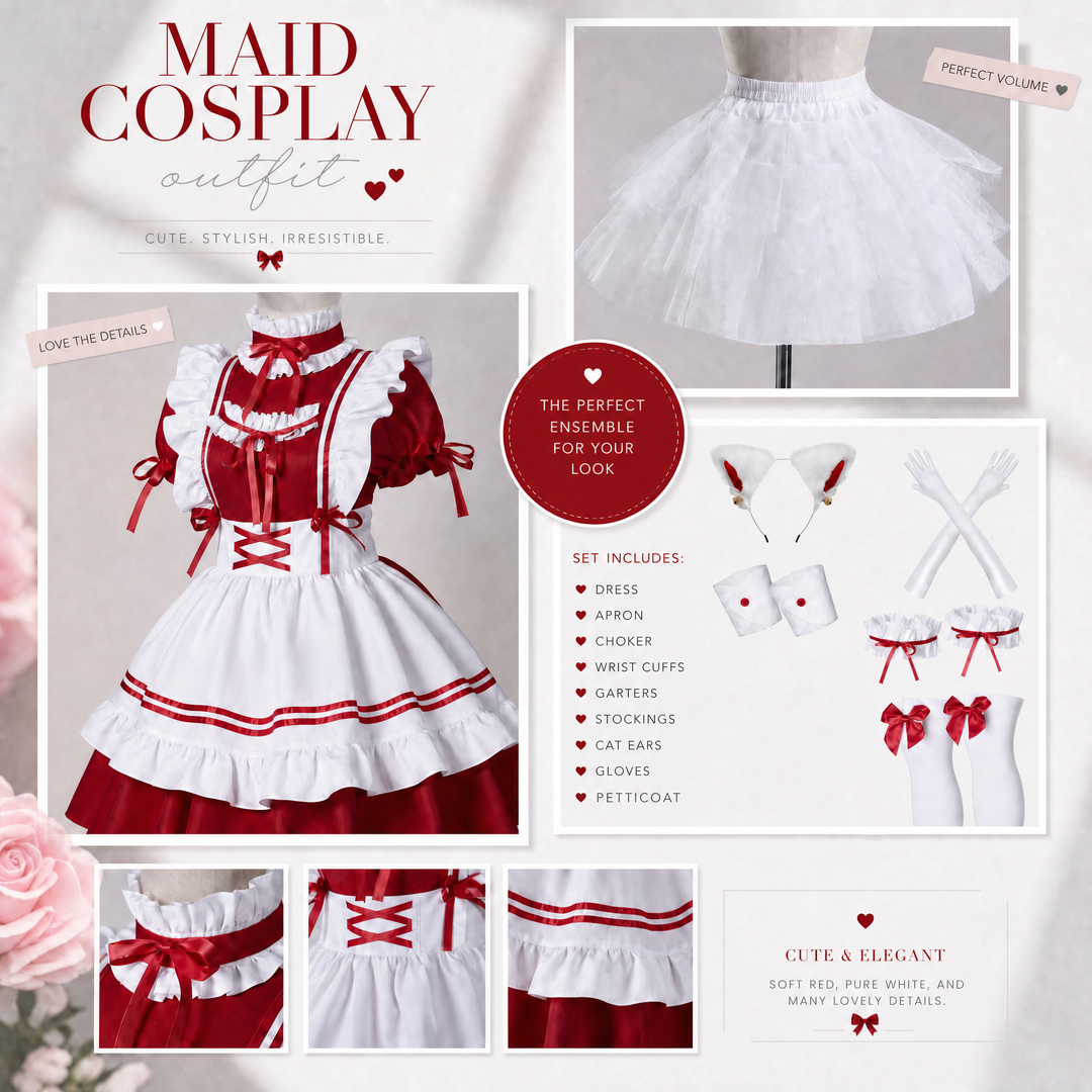 Femboy Maid Costume,  Lingerie Sissy Outfit, Crossdresser Lingerie , Seductive Maid Dress