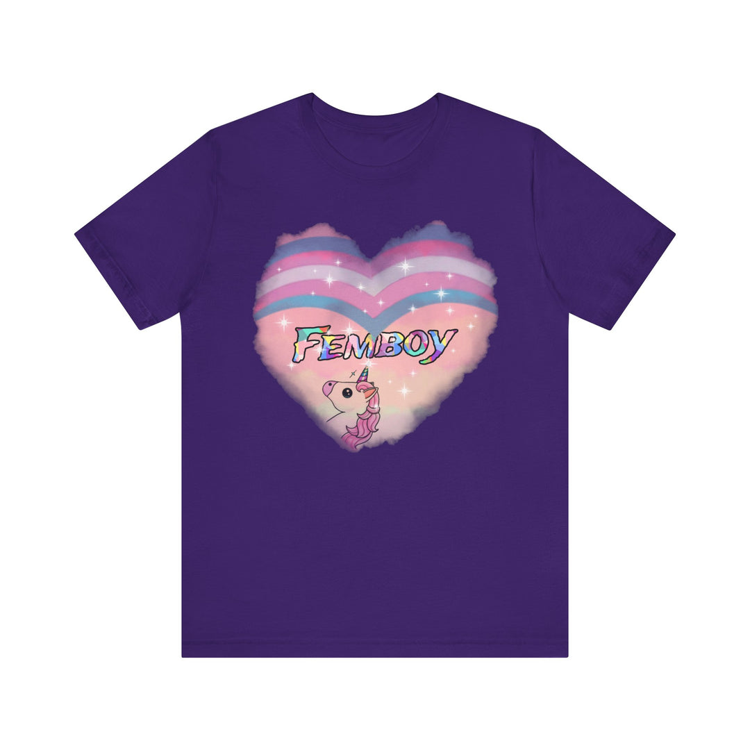 Femboy lgbtq shirt with  unicorn - which femboy are you?