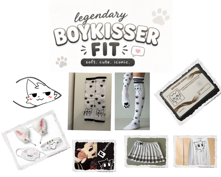 Boykisser Set -   you like kissing boys don´t you?