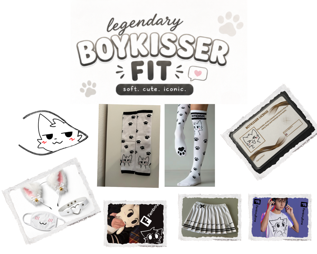 Boykisser Set -   you like kissing boys don´t you?
