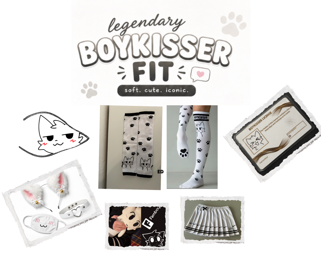Boykisser Set -   you like kissing boys don´t you?