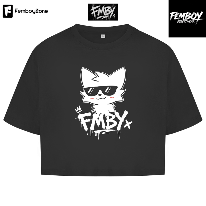 Crop Shirt FMBY Boykisser Drip