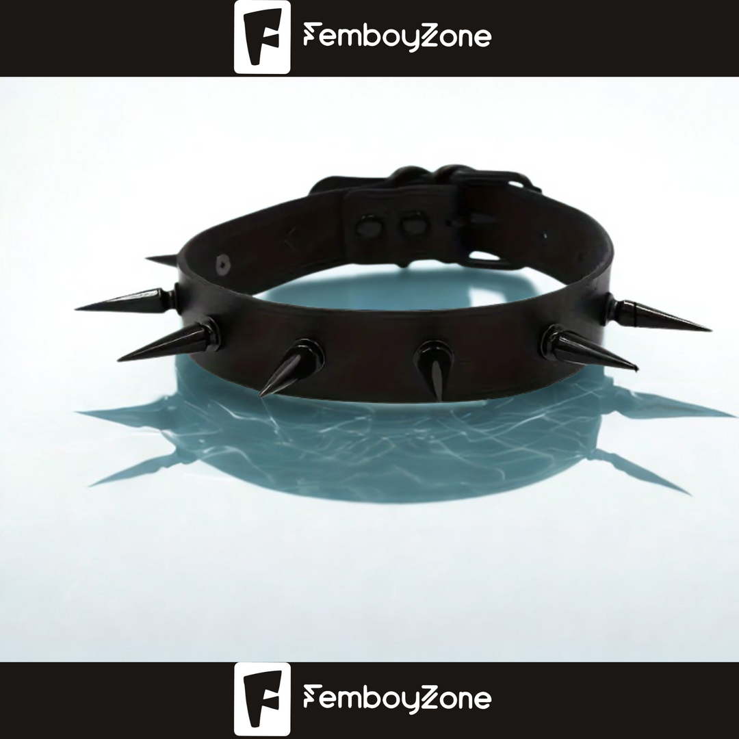 Femboy E-Boy Gothic Choker -  Dark Temptation