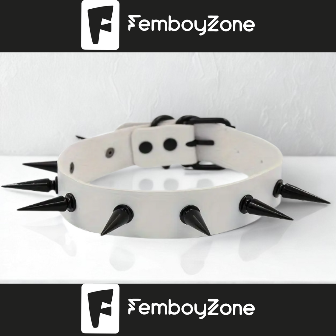 Femboy E-Boy Gothic Choker -  Dark Temptation