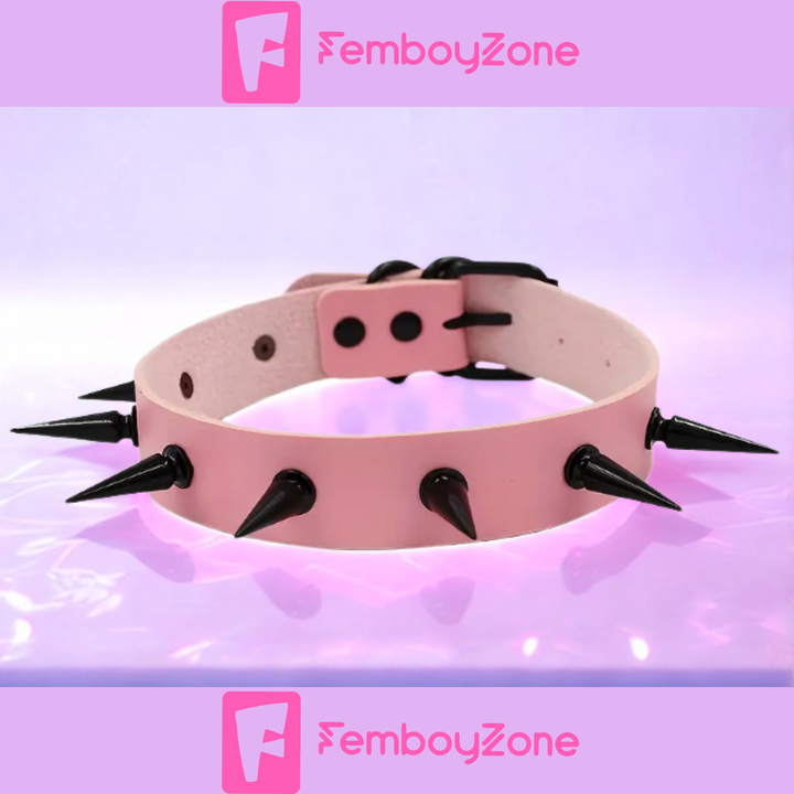 Femboy E-Boy Gothic Choker -  Dark Temptation