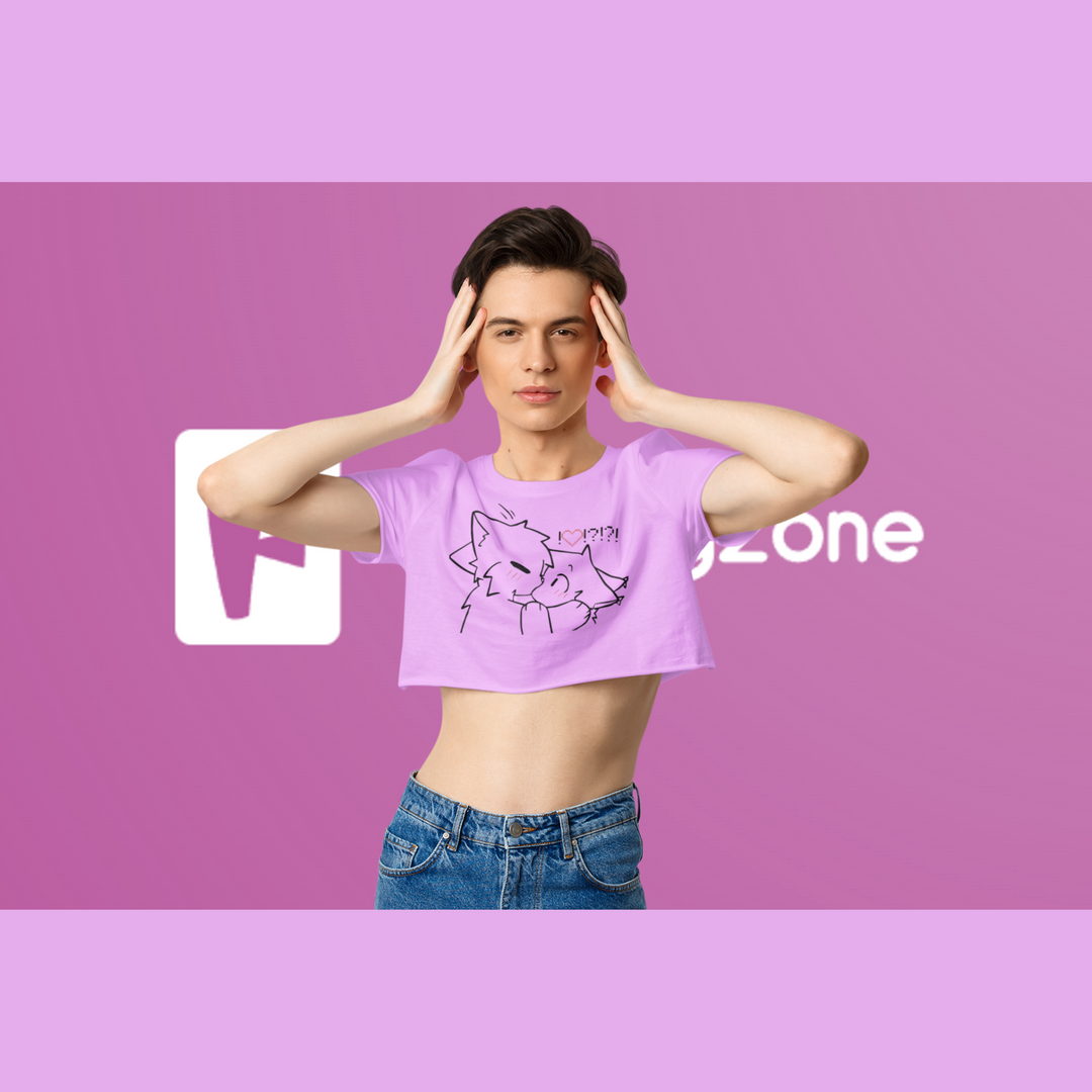 Boykisser Couple Cropped Shirt - Edition 2025