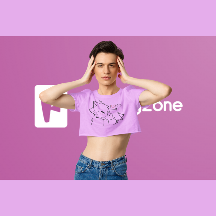 Boykisser Couple Cropped Shirt - Edition 2025