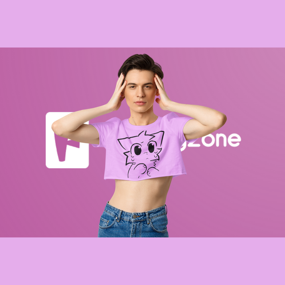 Cute Boykisser Cropped Shirt - Edition 2025
