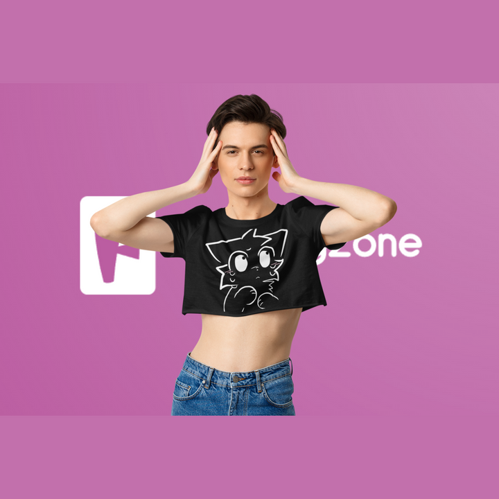 Cute Boykisser Cropped Shirt - Edition 2025