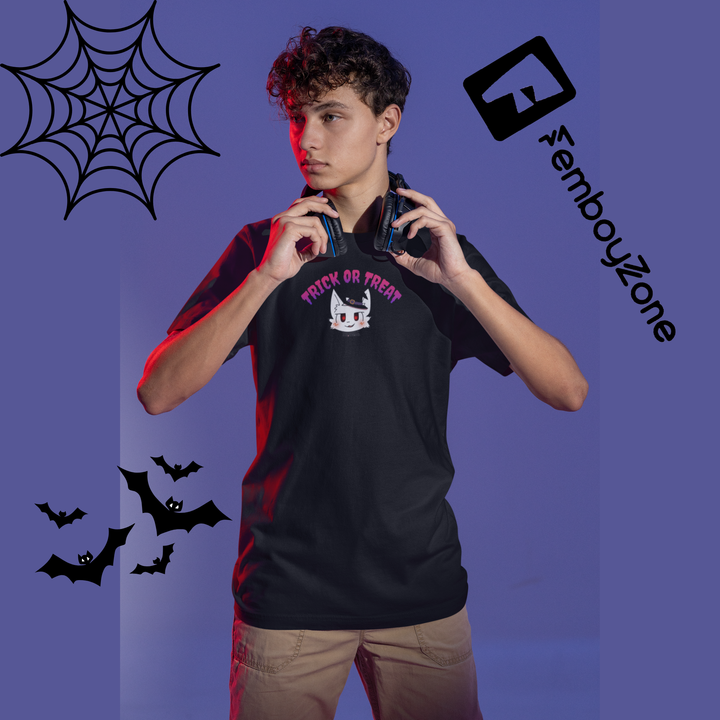 🎃 Boykisser X Halloween Shirt — Limited Spooky Drop from FemboyZone 🦇