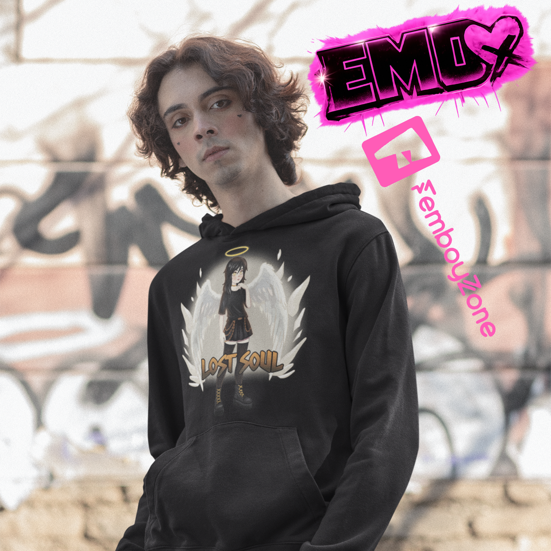 Lost Soul – Emo Femboy Hoodie